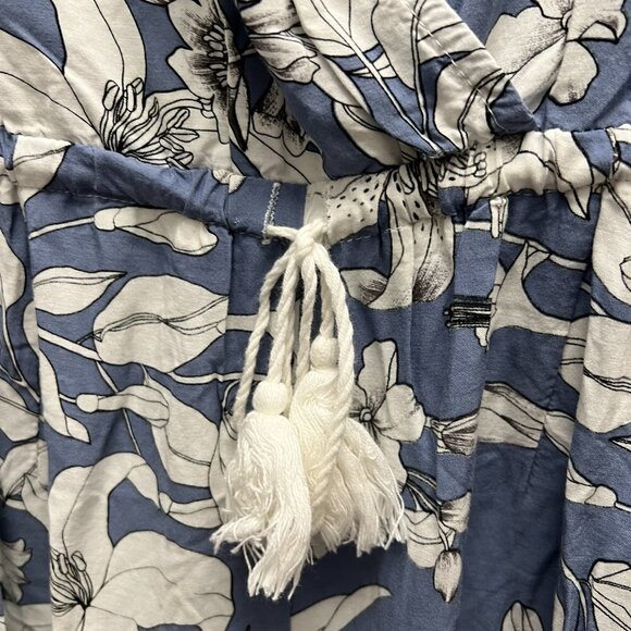 JAASE Floral Jumpsuit with Wide legs and Drawstring Waist size Small - Picture 4 of 7